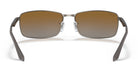 RayBan RB3498-GunMetal / Brown Polarized