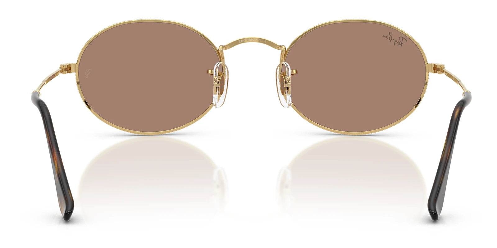 RayBan RB3547-Gold With Brown Lenses
