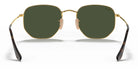 RayBan RB3548-Gold With Green Lenses