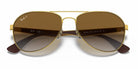 RayBan RB3549-Arista Gold / Brown Polarized