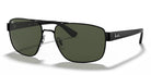 RayBan RB3663-Black / G-15 green