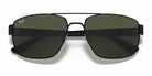 RayBan RB3663-Black / G-15 green