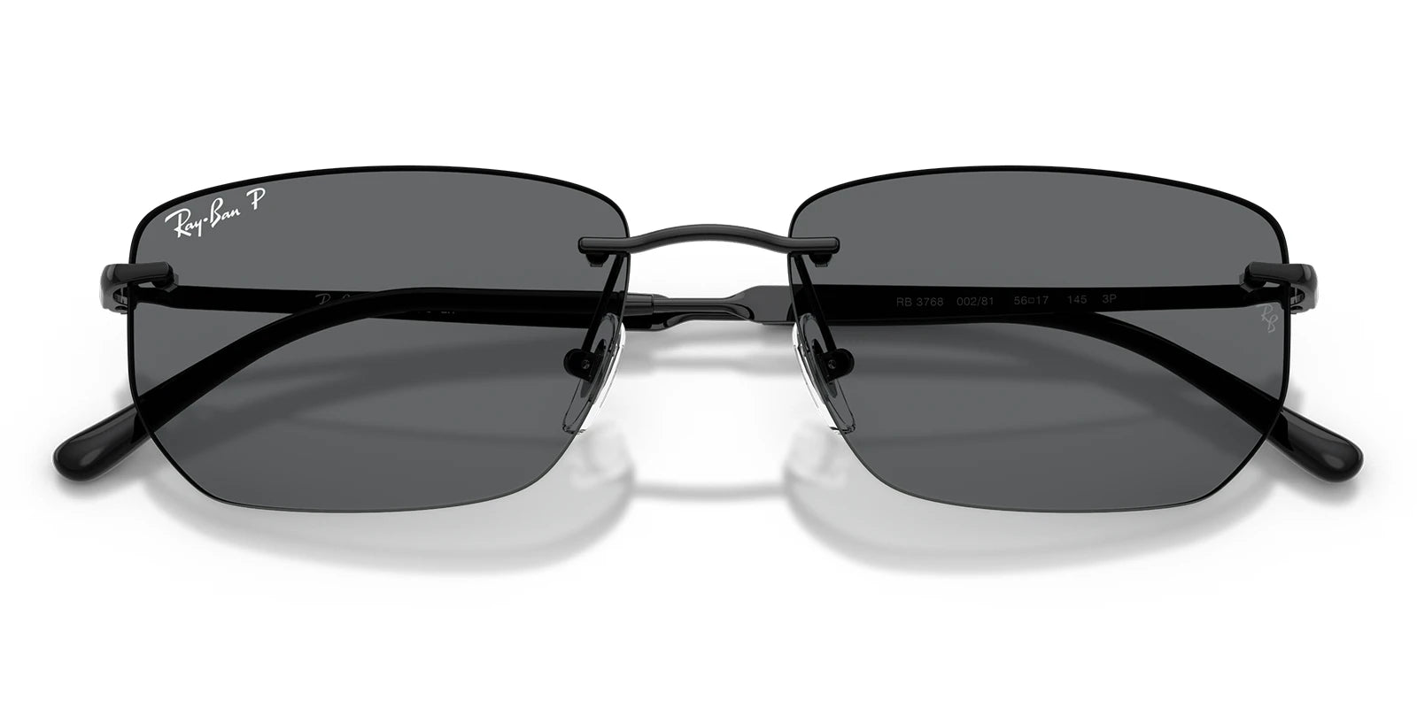 RayBan RB3768-Black / Grey Polarized