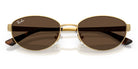 RayBan RB3774-Gold With Blue Lenses