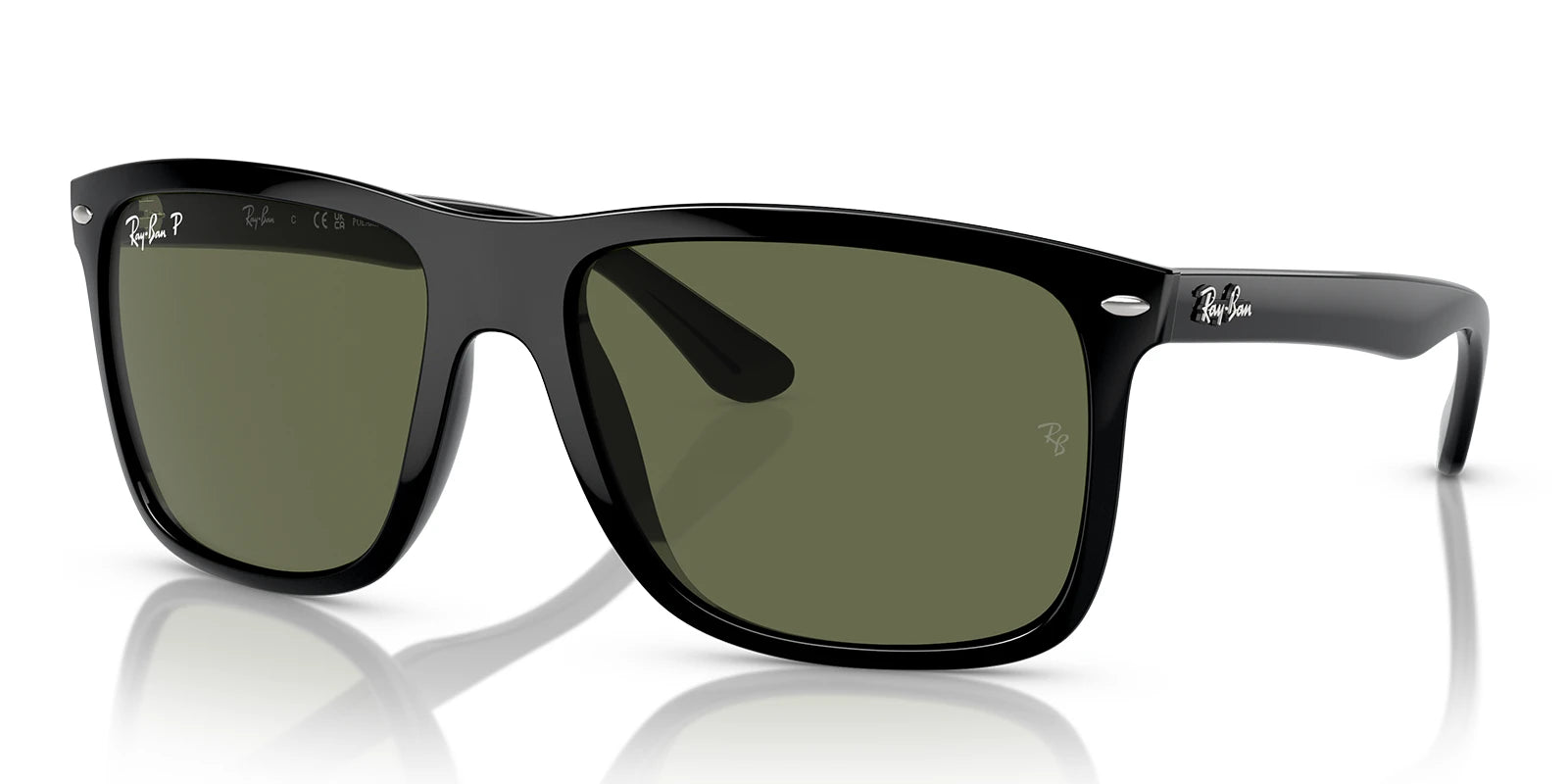 RayBan RB4547-Black / G-15 Green Polarized
