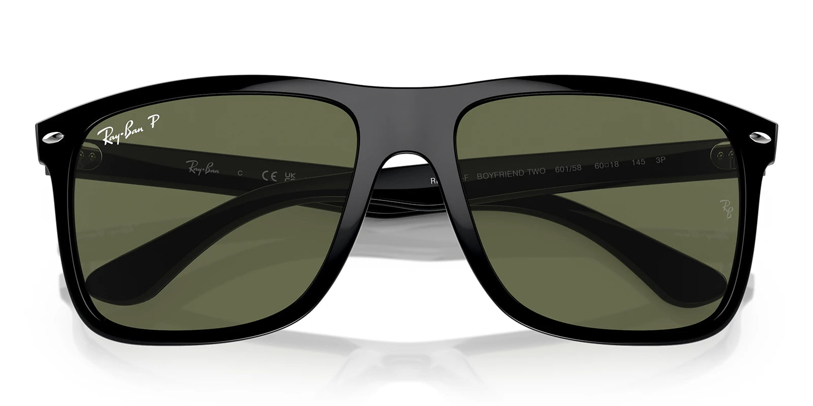 RayBan RB4547-Black / G-15 Green Polarized