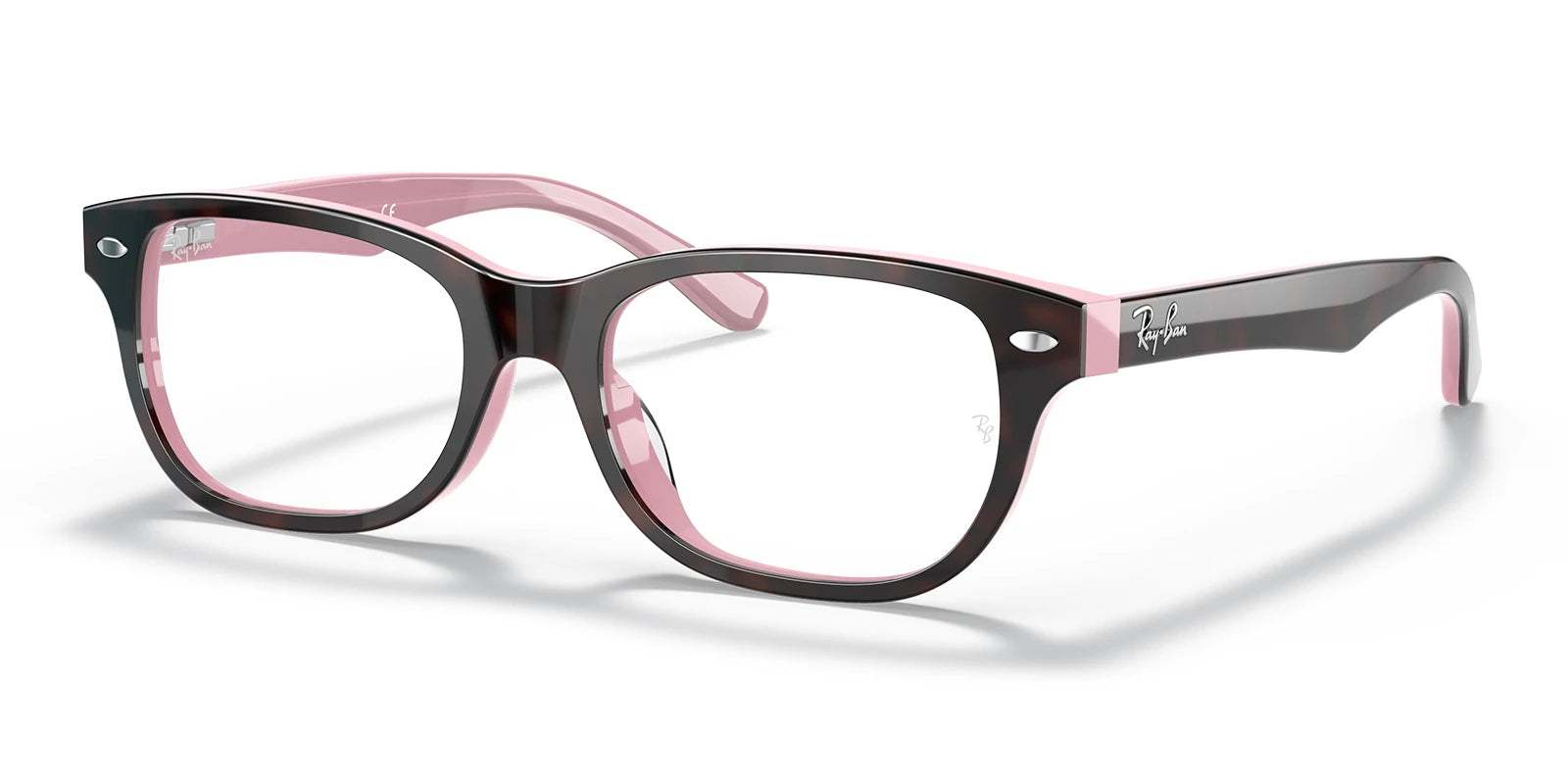 Ray Ban RB1555-Havana on Opal Pink