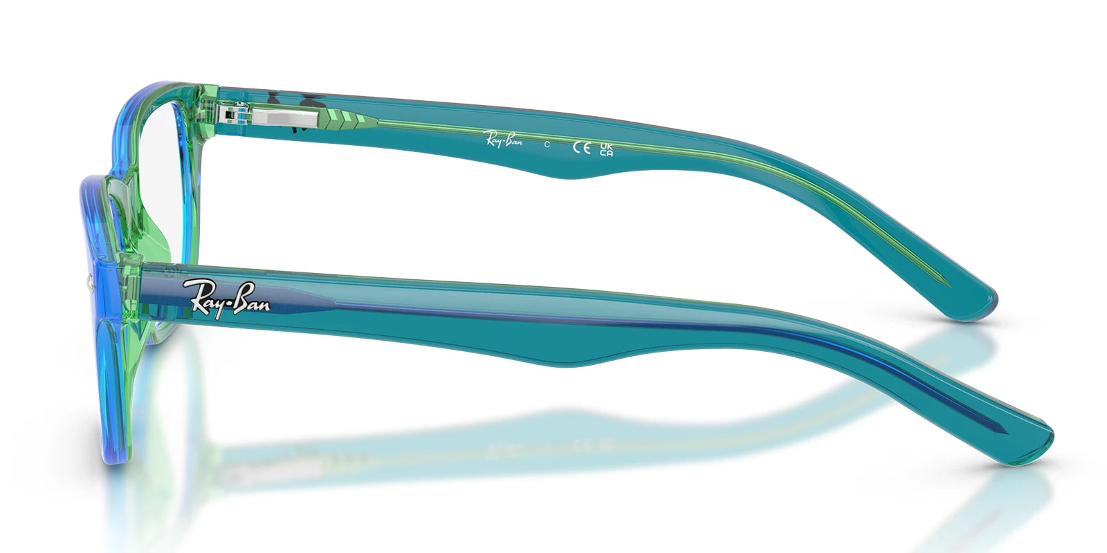 Ray Ban RB1555-Transparent Blue & Green