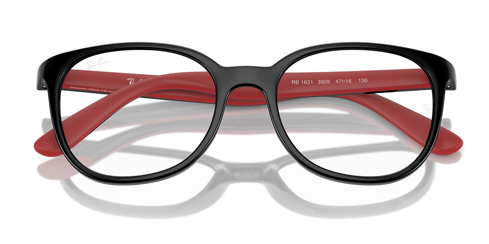 Ray Ban RB1631-Black On Red