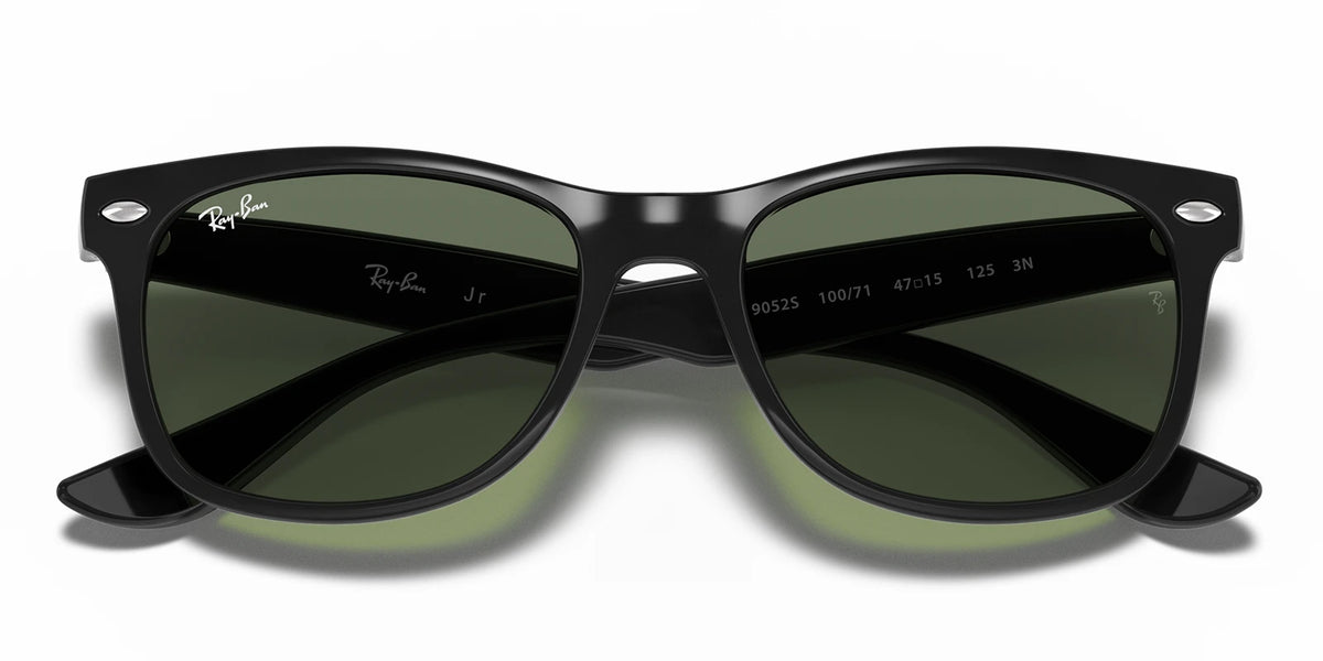 Ray Ban RB9052-Shiny Black / Green