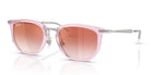 Ray Ban RB9085-Pink / Blue Lenses