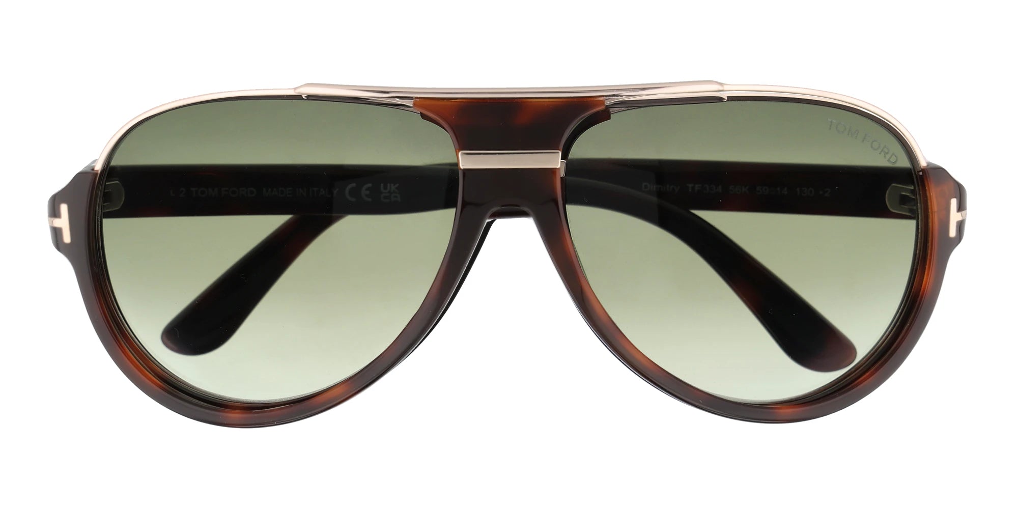 TomFord FT0334-Tortoise / Green