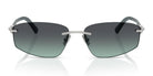 Tiffany TF3114- Silver With Grey Lenses