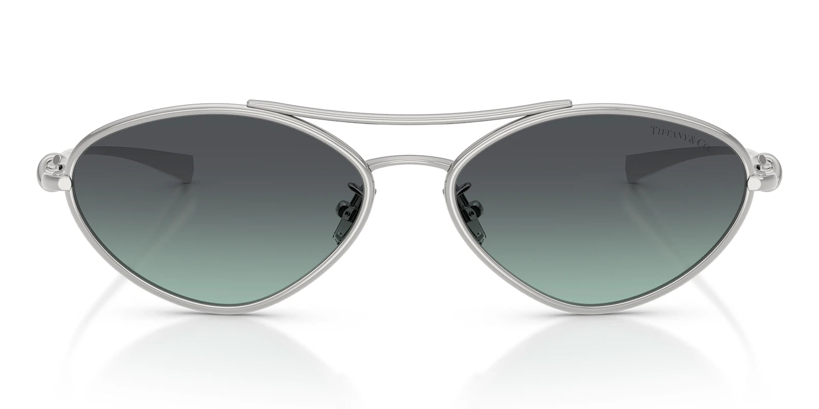 Tiffany TF3117-Silver / Azure Blue Grey