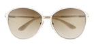 TomFord FT0320-White With Brown Lenses