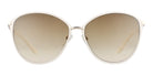 TomFord FT0320-White With Brown Lenses