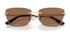 VOUGE VO4332-Gold With Brown Lenses