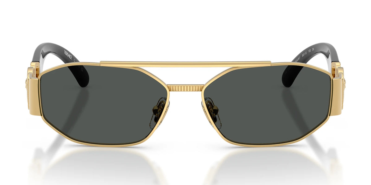 Versace VE2003-Gold With Grey Lenses