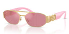 Versace VE2003-Gold With Pink Lenses