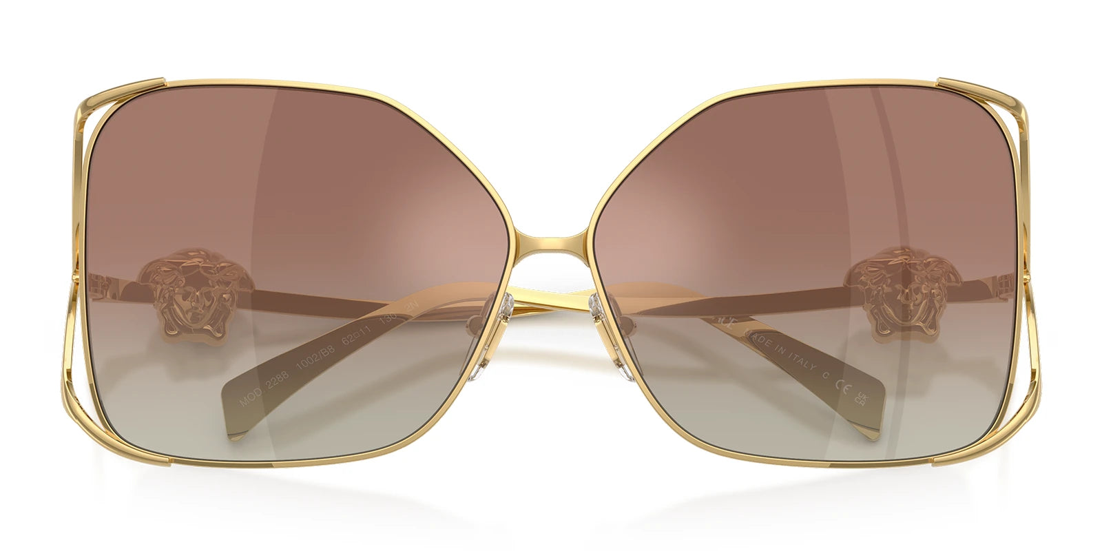 Versace VE2288-Gold / Brown gradient