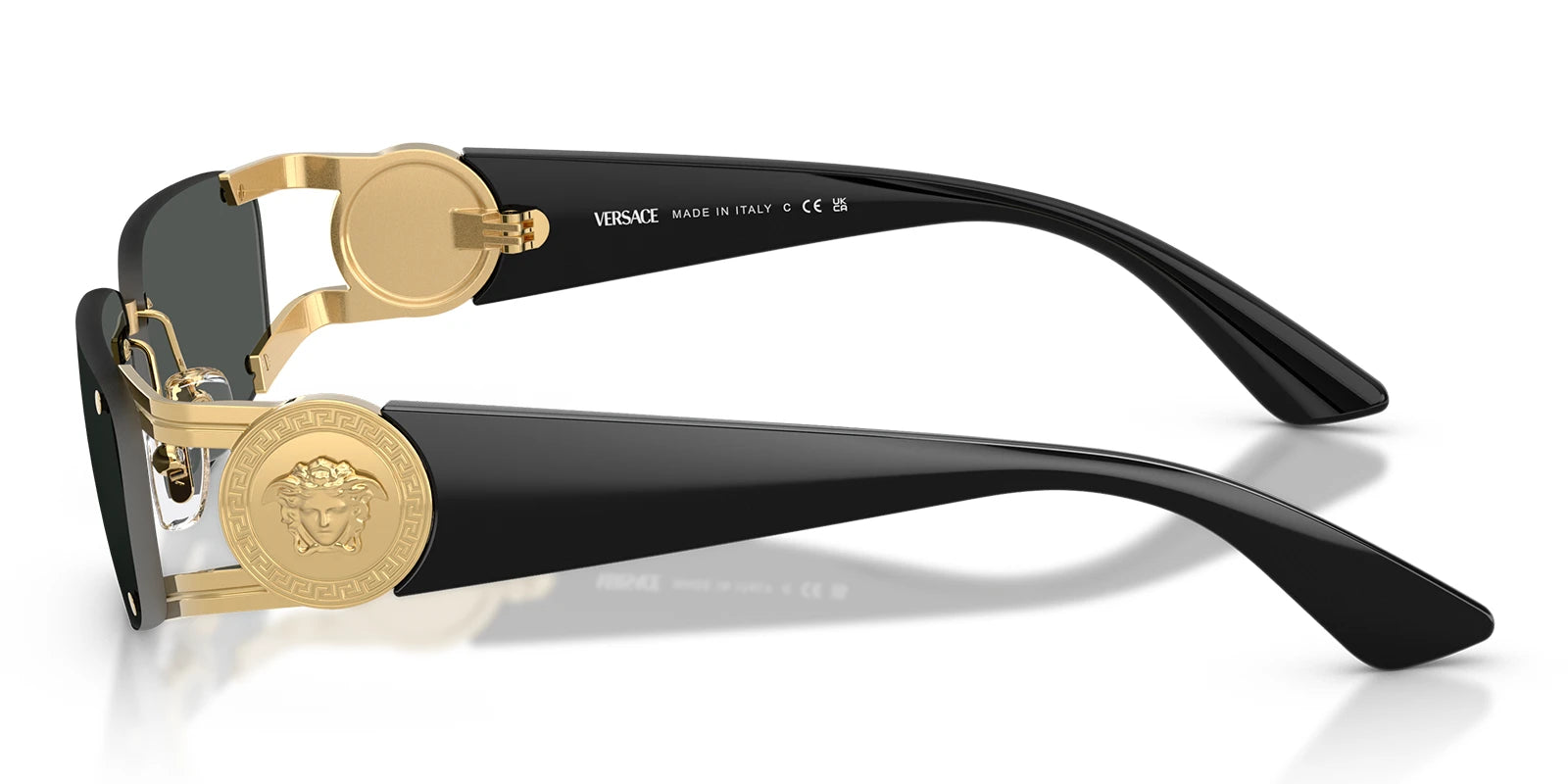 Versace VE2291-Gold With Grey Lenses