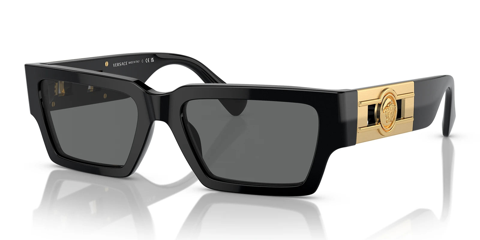 Versace VE4459-Black With Grey Lenses