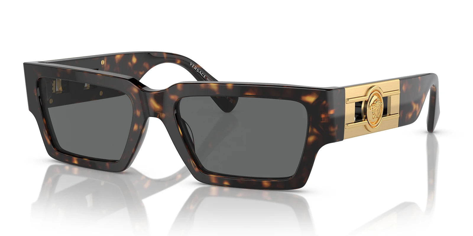 Versace VE4459-Tortoise With Grey Lenses