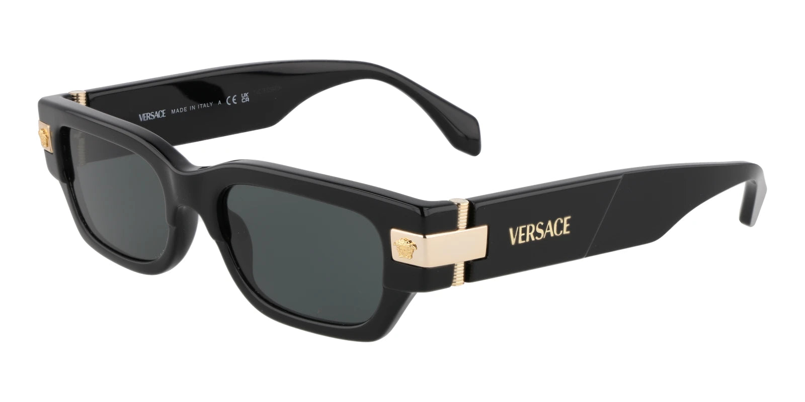 Versace VE4465- Black With Grey Lenses