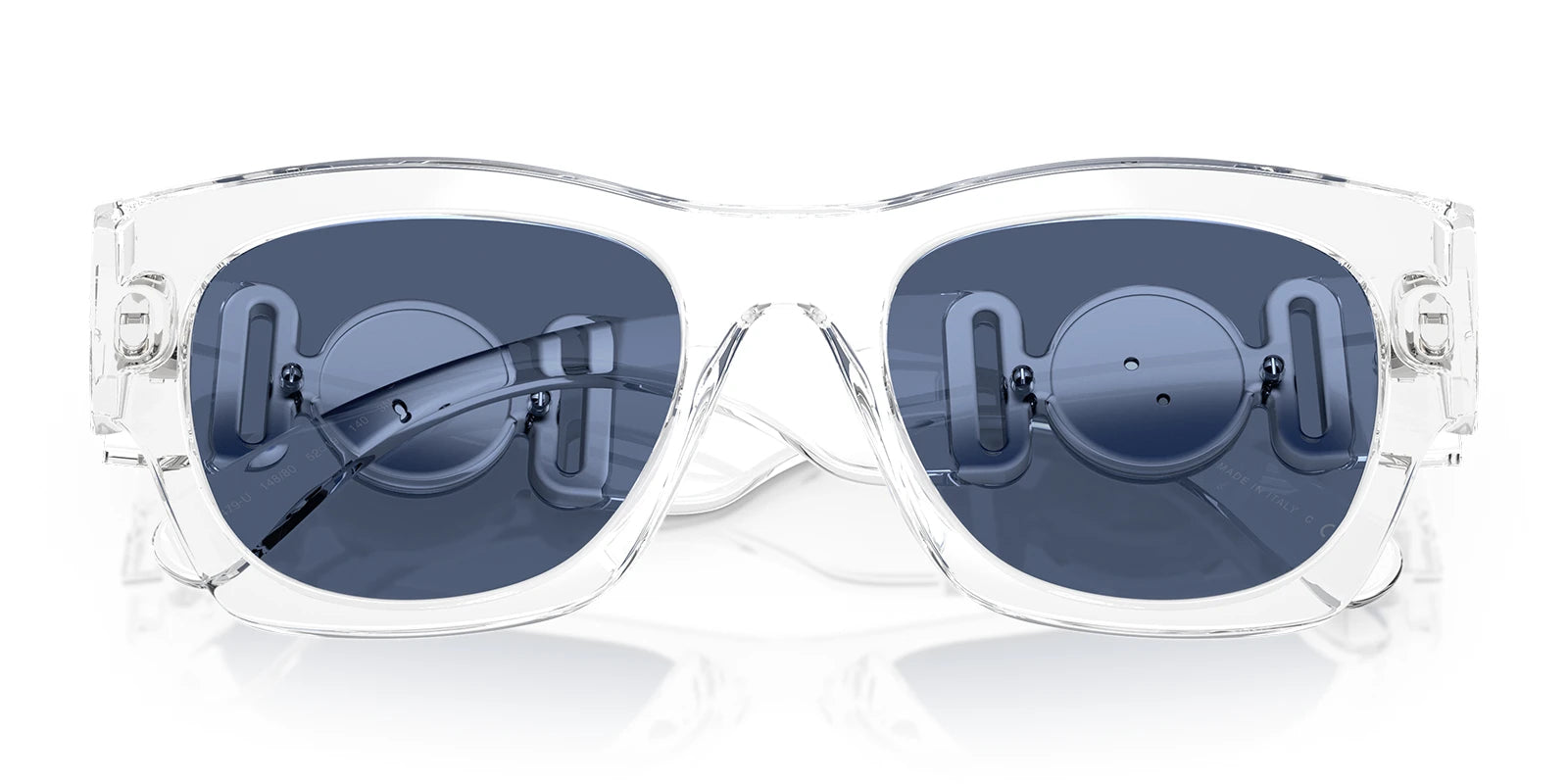 Versace VE4479-Crystal With Blue Lenses