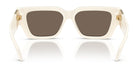 Versace VE4497-White With Brown Lenses