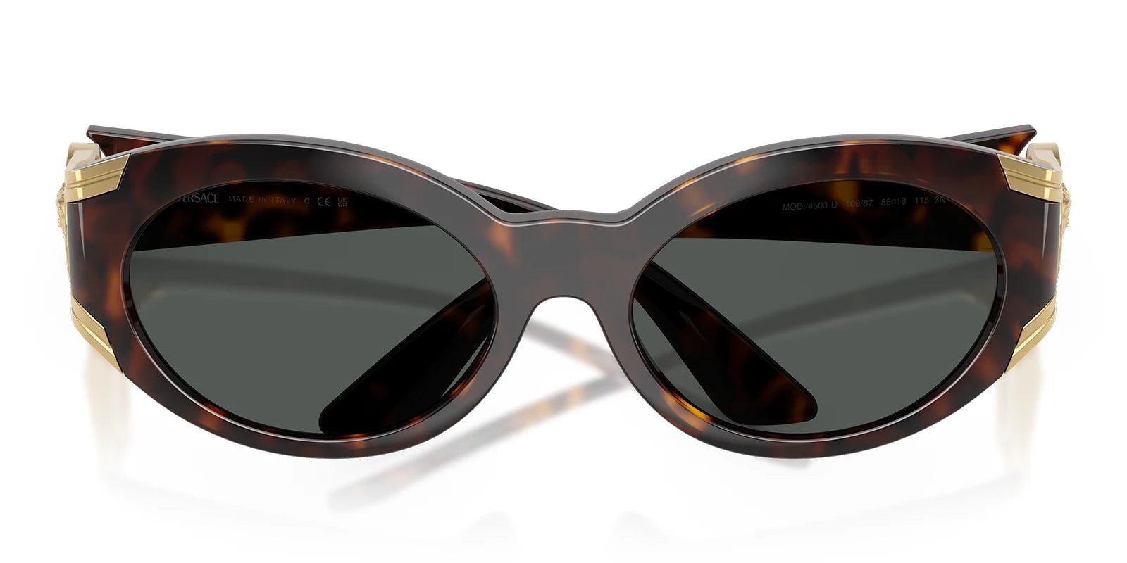 Versace VE4503-Tortoise With Grey Lenses