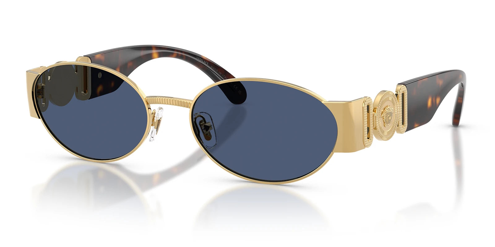 Versace VE2299-Gold With Blue Lenses