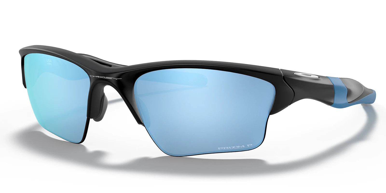 Oakley OO9154 Half jacket-Black / Deep Water Polarized