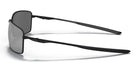 Oakley OO4075 Square Wire-Matte Black / Grey Polarized