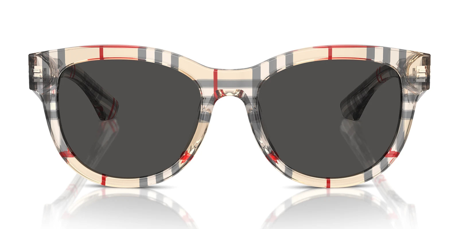 Burberry BE4432-Checked With Grey Lenses