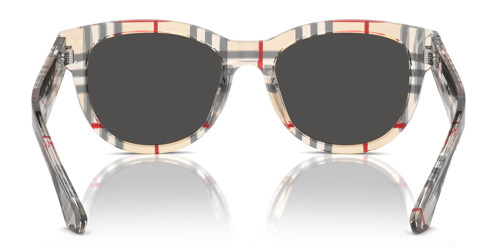 Burberry BE4432-Checked With Grey Lenses
