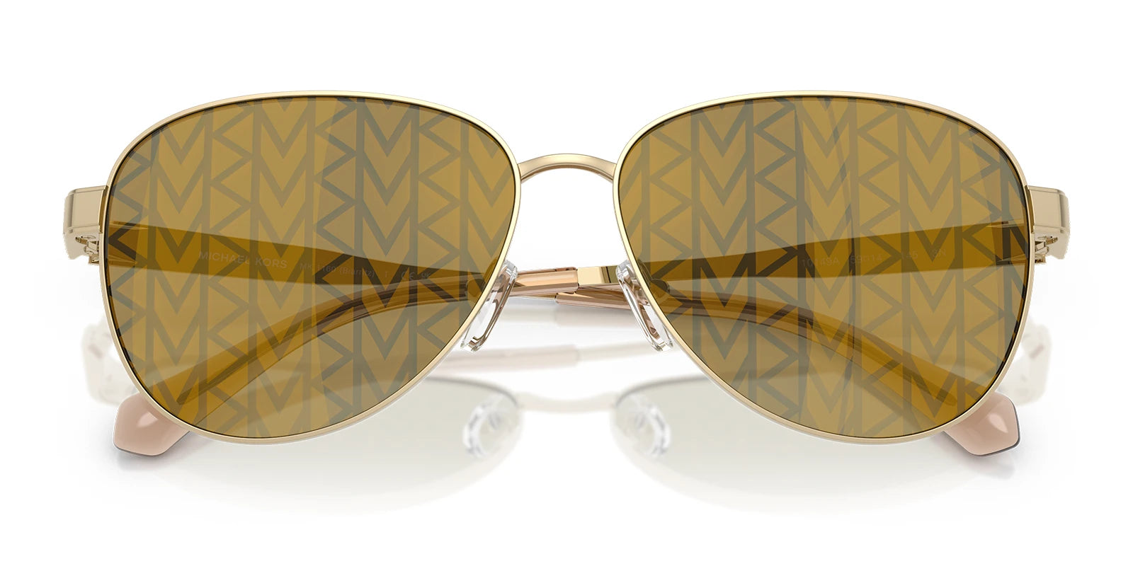 Michael Kors MK1160-Gold With Brown Lenses
