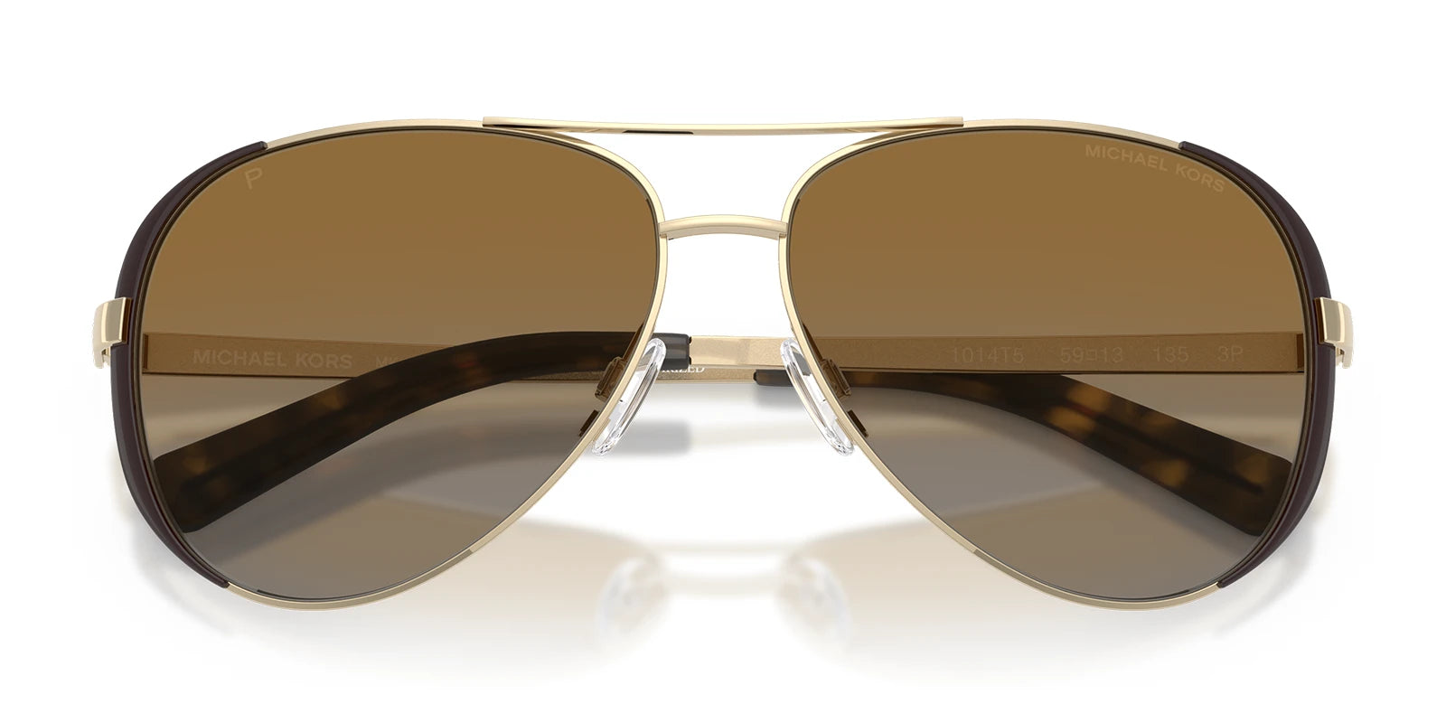Michael Kors MK5004-Gold / Brown polarized