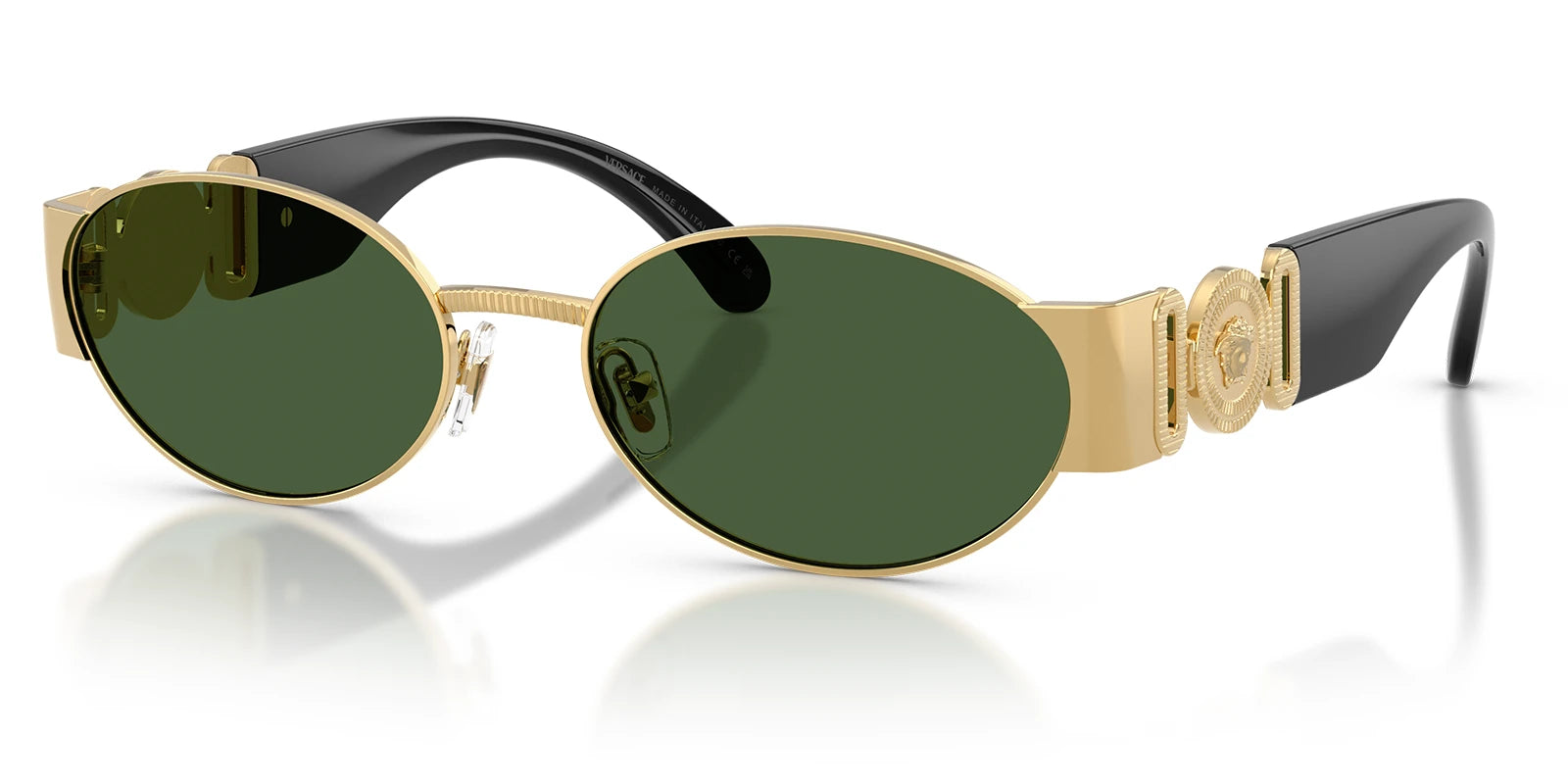 Versace VE2299-Gold With Green Lenses
