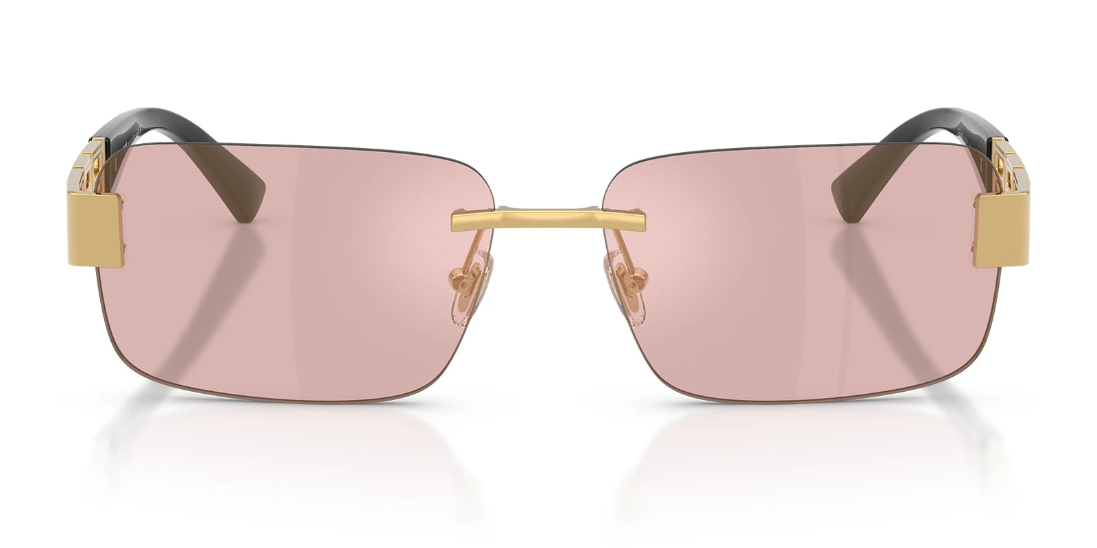 Versace VE2298-Gold With Pink Lenses