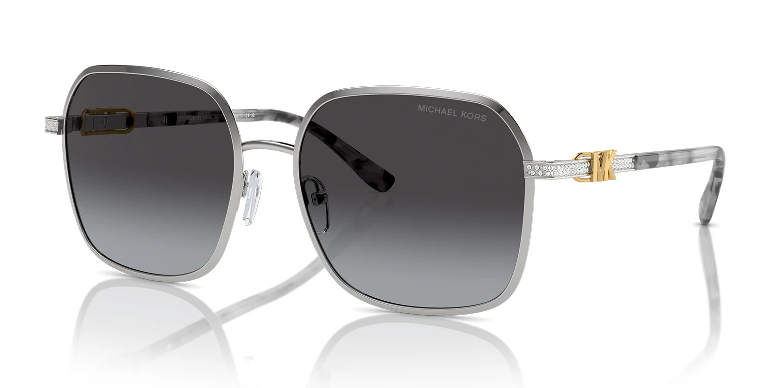 Michael Kors MK1145-Silver / Blue Gradient Grey