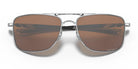 Oakley OO4124 Gauge 8-Silver / Prizm Tungsten Polarized
