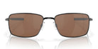 Oakley OO4075 Square Wire-Tungsten / Tungsten Polarized